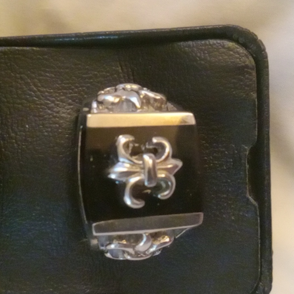 Stainless steel men's ring